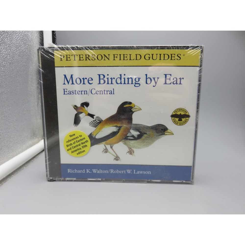 Peterson Field Guides More Birding by Ear Eastern Central 3 CD Set New Sealed